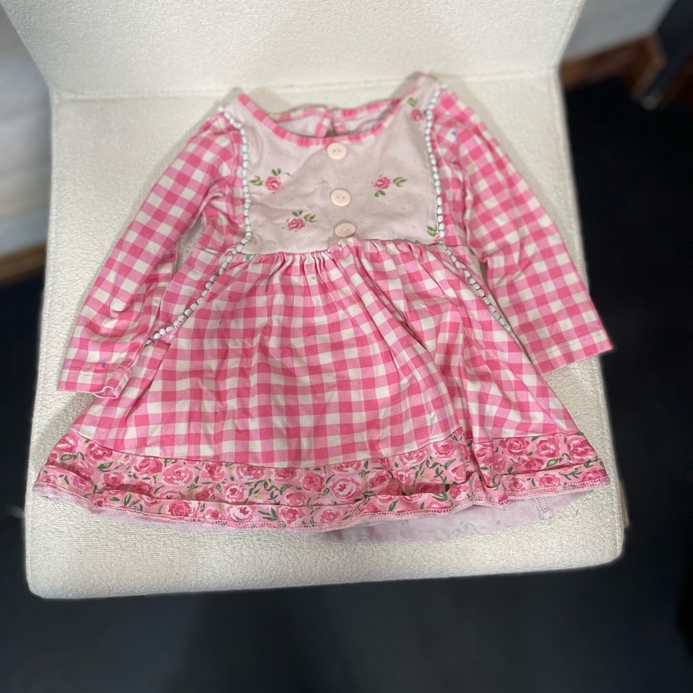 Sweet honey double Dutch dress - love us in the air 18 months